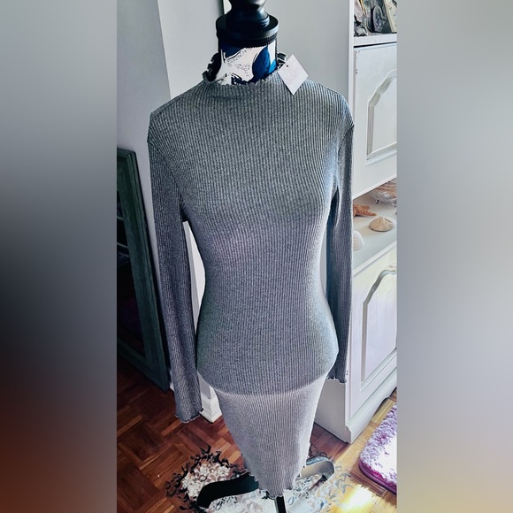 NWT Revamped bodycon jersey dress - Picture 1 of 6
